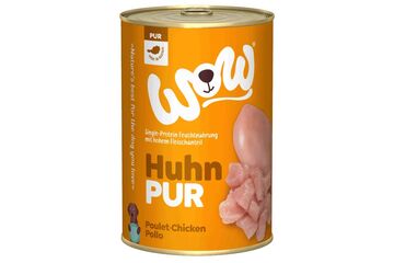 WOW.Pet WP00400CH Hunde-Dosenfutter Huhn Adult 400 g