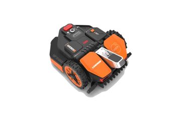 WORX Landroid Vision L1600 Rasenmähroboter Akku Schwarz, Orange, Rot, Silber