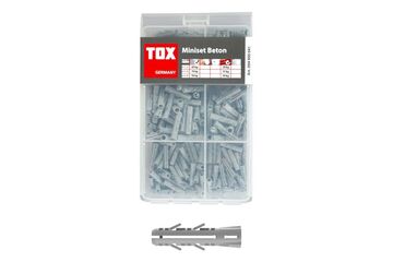 TOX Dübel Miniset Beton Dübel 245 Stück(e) Nylon Rund