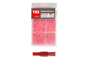 TOX Dübel Miniset Allround Dübel 240 Stück(e) Kunststoff Rund