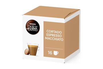 Nescafé Dolce Gusto Cortado Kaffeekapsel Medium geröstet 16 Stück(e)
