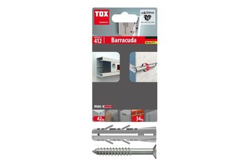TOX Dübel Barracuda Dübel 24 Stück(e) Nylon Rund
