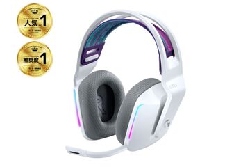 Logitech G G733 Kopfhörer Kabellos Kopfband Gaming Weiß