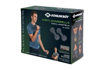Schildkröt Fitness 960206 Hantel Kurzhantel mit festem Gewicht 2 kg 2 Stück(e)