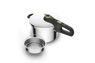 Tefal Secure Trendy Schnellkochtopf mit Korb 6 L P25807