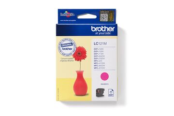 Brother LC121M Druckerpatrone 1 Stück(e) Original Magenta