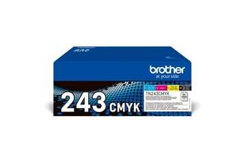 Brother TN-243CMYK Tonerkartusche 1 Stück(e) Original Schwarz, Cyan, Magenta, Gelb