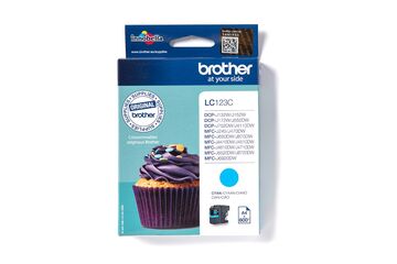 Brother LC123C Druckerpatrone 1 Stück(e) Original Cyan