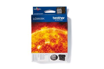 Brother LC980BK Druckerpatrone 1 Stück(e) Original Schwarz