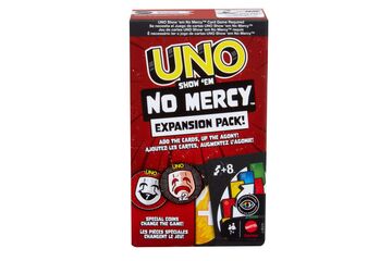 Mattel Games UNO Show 'em No Mercy Erweiterungsset des Kartenspiels für Kinder, Erwachsene, Familienabende und Partys
