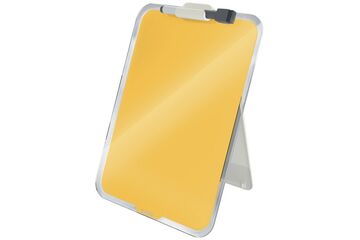 Leitz 39470019 Whiteboard 216 x 297 mm Glas, Farbe: Gelb