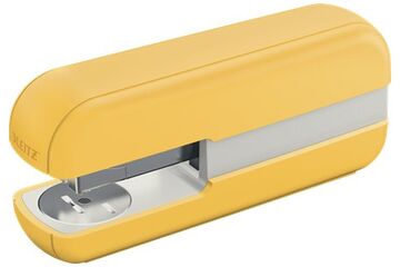 Leitz 55670019 Tacker Standard-Clinch Gelb, Farbe: Gelb