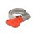 DeLOCK Schlauchschelle mit Flügelmutter 16 - 25 mm 10 Stück rot