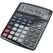 Olympia 2504 Taschenrechner Desktop Finanzrechner Schwarz, Blau, Grau