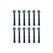Oral-B Ersatzbürsten CrossAction 12er X-Filaments, schwarz, 12 Stück