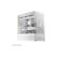 Lc-Power Midi Tower LC-812W-ON 2x 2,5 + 2x 3,5 , Weiss