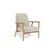 AC Design Sessel Auckland Beige, 71x84x83 cm