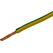 Steffen T-Litze 1.5mm2, gelbgrün, 100m CU blank, Isolation PVC