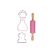 Wilton Ausstechform Backset Prinzessin 4-teilig