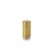 balthasar Zylinderkerze Rustico, Gold 12x7 cm (HxD)