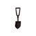 Fiskars Klappspaten, schwarz L24-59 x 15.3 x 6.5 cm