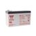 Yuasa Ersatz Bleiakku zu ONLINE USVs 12V/7Ah, 6.3mm Zungen