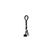 Pantone x CPH Design AdjustablePhonestrap Black419