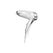 Trisa Electronics Trisa Reisehaartrockner Compact 1200 weiss/silber,2 Heiz-&Lüftstufen