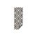 Hanse Home In & Outd. Teppich Malta 100% Polypropylen, 80 x 250 cm, Black/Cr.