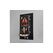 iDisplayit Acryl-Wand-Display LEGO 42232 Koenigsegg Sadairs, Mit schwarzem Boden