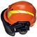 Uvex 9774237 Sicherheitskopfschutz Polyethylen Schwarz, Orange