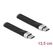 DeLOCK USB 3.2 Gen 2 FPC Flachbandkabel USB Type-C zu USB Type-C 13,5 cm PD 3 A E-Marker