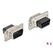 DeLOCK D-Sub 9 Pin Crimp Stecker, Metall, 4 Stück