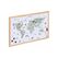 Zeller Present Magnet Memobord Weltkarte 60x40cm , Magnet- und Schreibtafel