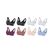 Figur Body Super-BH Bahamas 9er Set 40/42 9 Stk - 7 Farben, Grösse L