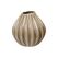 BC Wide Vase M Rainy Day Grey, Glänzende Keramik