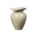 BC Florentina Vase S Beige, Glänzend glasiertes Steingut