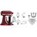 KITCHENAID Artisan KSM135 4.8 l rot