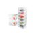 EASYmaxx Schuhregal faltbar 34x25x105xm Schuhschrank, Schuhregal