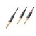 PD-Connex PD Connex CX76-1 Audiokabel 6.3 Klinke-2x 6.3 Klinke, 1.5m