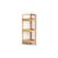 Zeller Present Eckregal Bamboo 3 Tablaren Grösse: 29 x 29 x 85 cm (L x B x H)