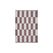 URBANARA Teppich Iniola 90x130cm Dunkles Taupe/Weiss