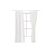 URBANARA Vorhang 2er-Set Tolosa Naturweiss 140x245cm