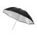 Westcott Convertible Umbrella Optical White Satin w. Black Cover 45