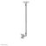 Neomounts FPMA-C050SILVER Monitor-/TV-Deckenhalterung 10-30" - H 60-85 cm, Farbe: Silber