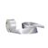 Spyk Geschenkband Satin weiss, Breite: 40 mm, Länge: 25 m
