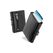 PURISTO KLIK ZIP Slim Wallet mit Münzfach, Black