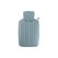 Hugo Frosch Wärmflasche PVC Strickbezug pastellblau 1.8 l