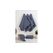 Hermia Küchentuch Eloise Dunkelblau 6er Set 43x76 cm, Baumwolle/10% Polyester