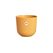 Elho Blumentopf Jazz rund 16cm amber gelb